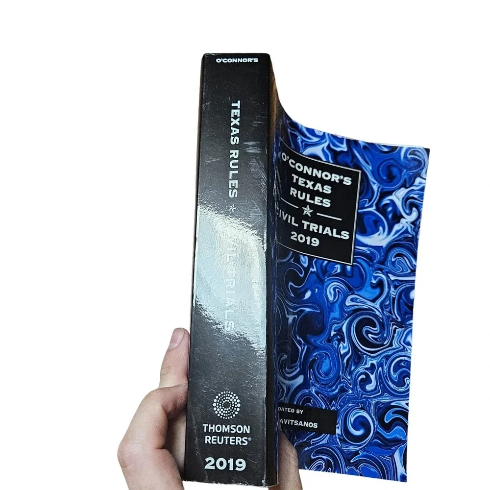 O'Connor's Texas Rules Civil Trials By John Zavitsanos 2019‎ Thomson Reuters